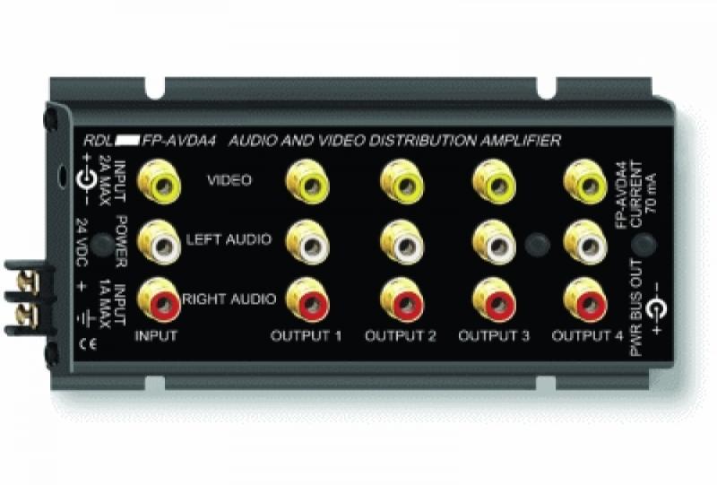 Audio Video Distribution Amp