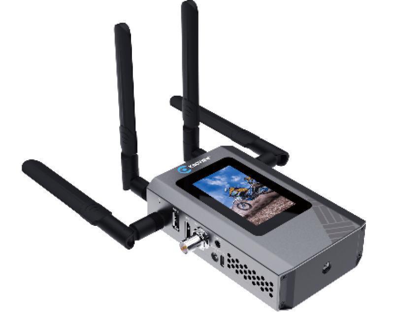 3-channel 4G cellular network,