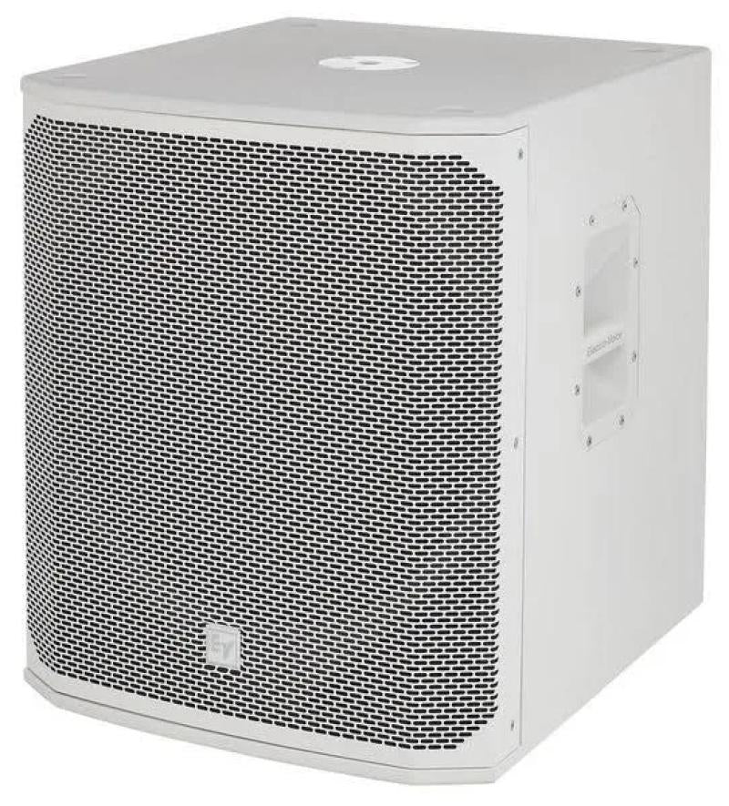 18" passive subwoofer, white