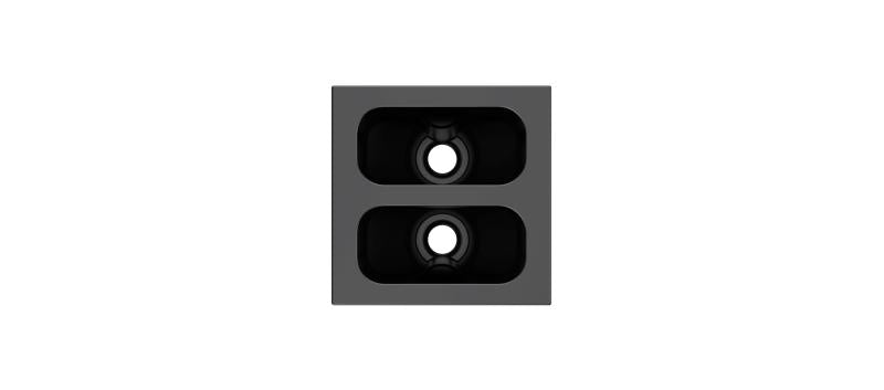 White Pass-through module with
