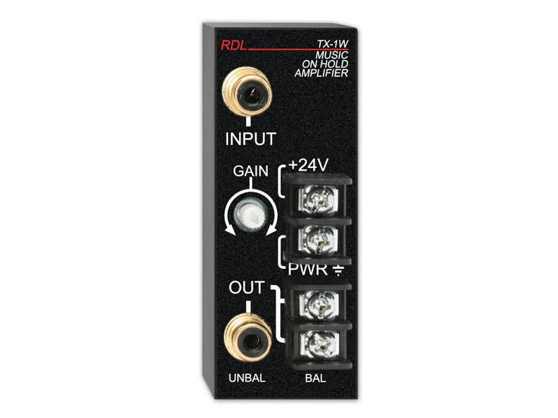 Music-on-Hold Amplifier 1