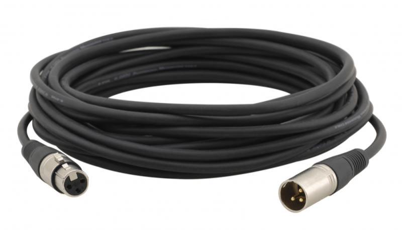 75' XLR M to F Quad Cable