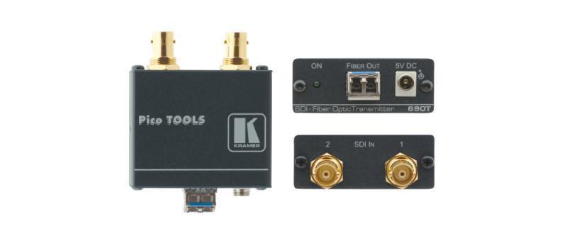 2-Ch 3G HD-SDI F-Opt Transmit