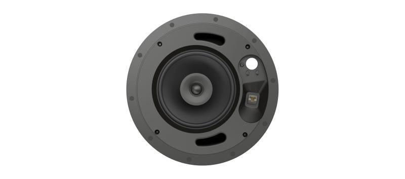 6", PoE powered Dante ceiling