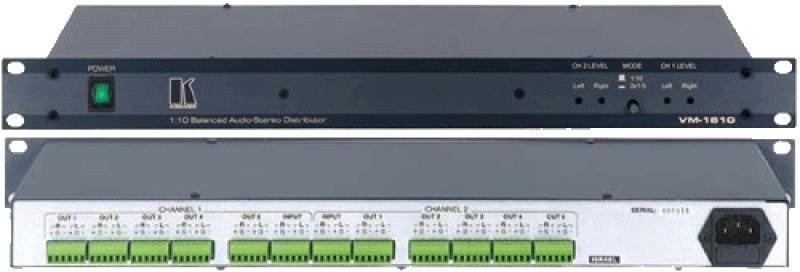 1:10 Balanced Stereo Audio DA
