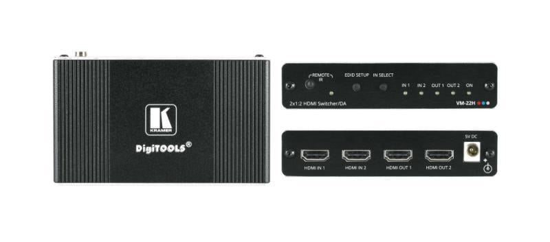 2x1:2 HDMI DA
