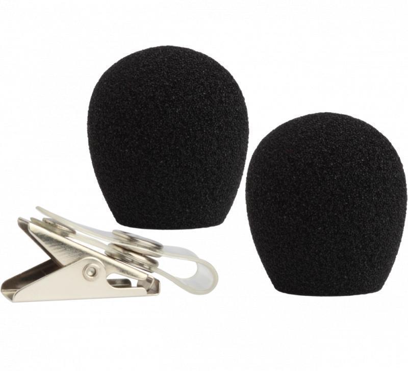 Black Foam Windscreens and Clo