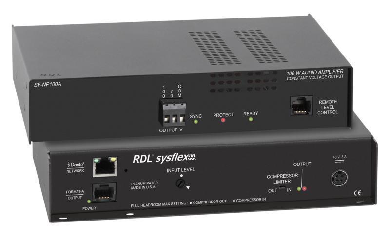 Network to 100 W Mono Audio Am