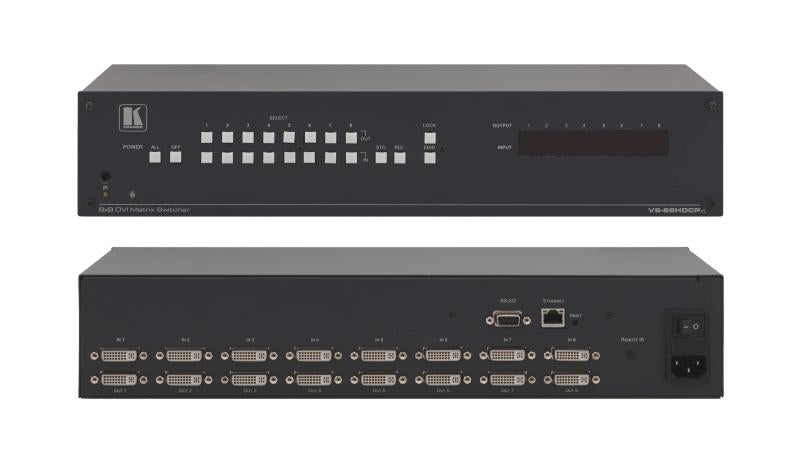 8x8 DVI (HDCP) Matrix Switcher