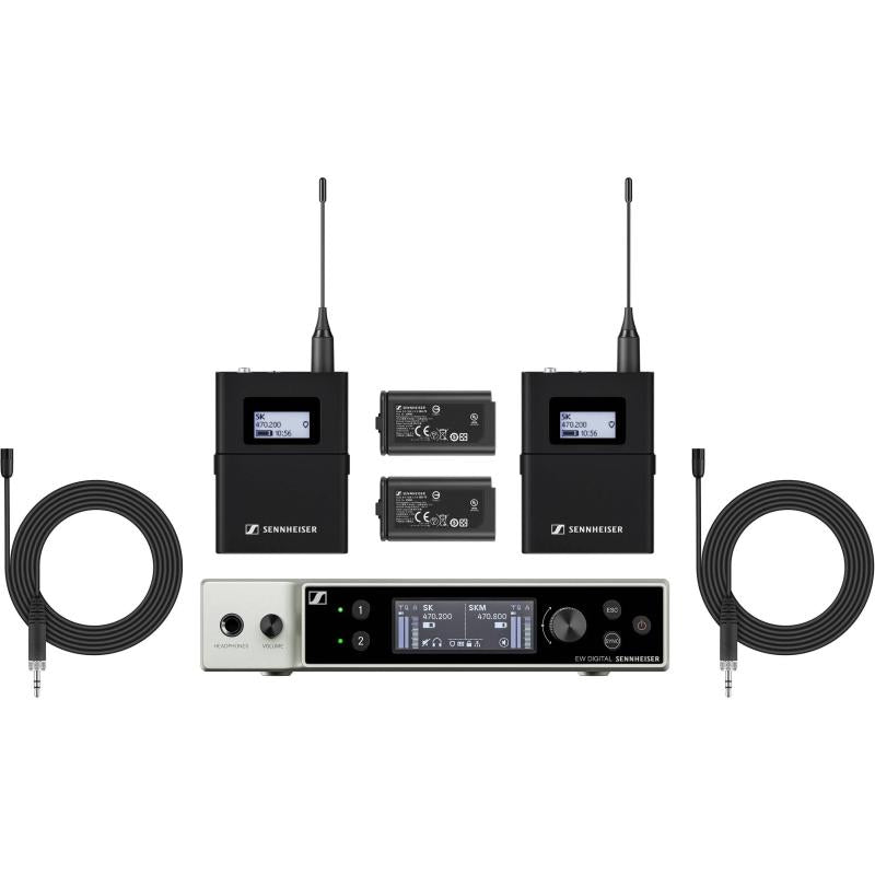 Digital wireless lavalier set.