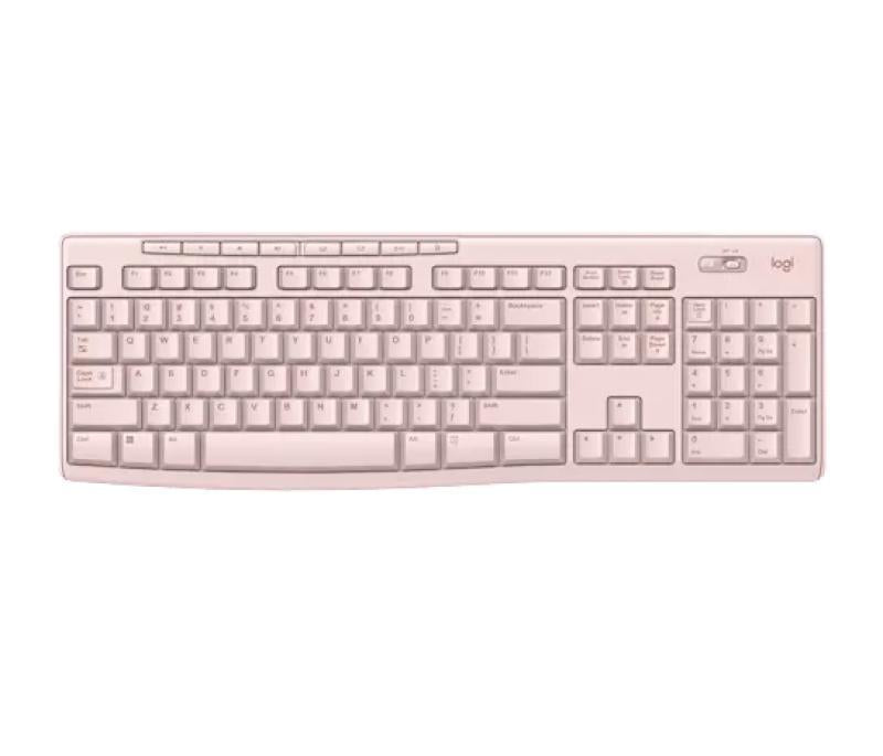 WIRELESS KEYBOARD K270 - Rose