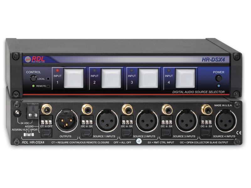 Digital Audio Selector 4 x 1