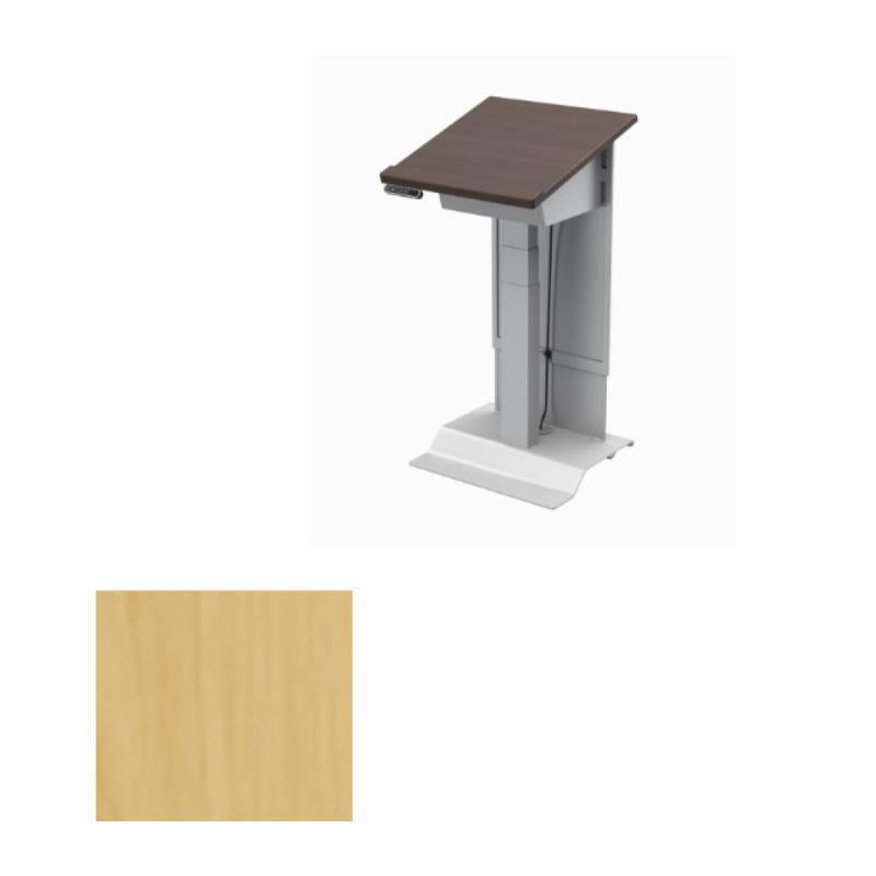 Electric lift small lectern