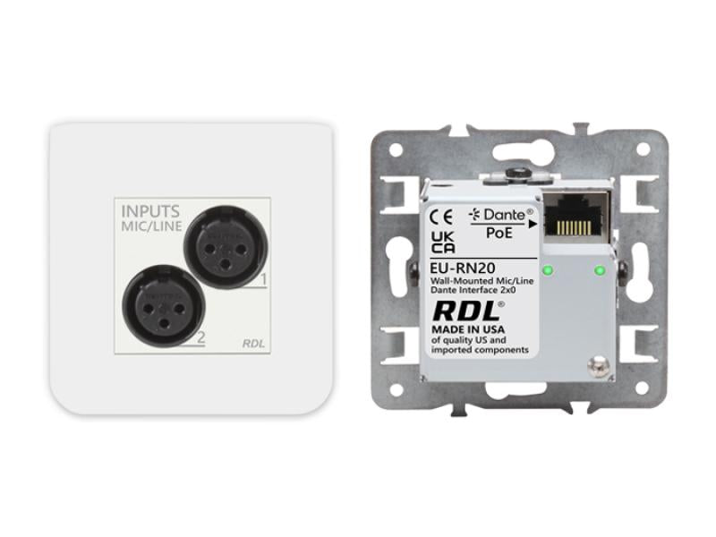 EU-RN20 Wall-Mounted Mic/Line