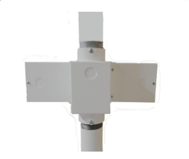 White Finish 12" x 10" Utility