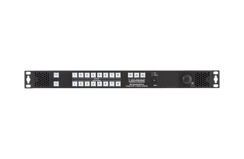 8 DP 1.2 input and 8 DP 1.2 ou