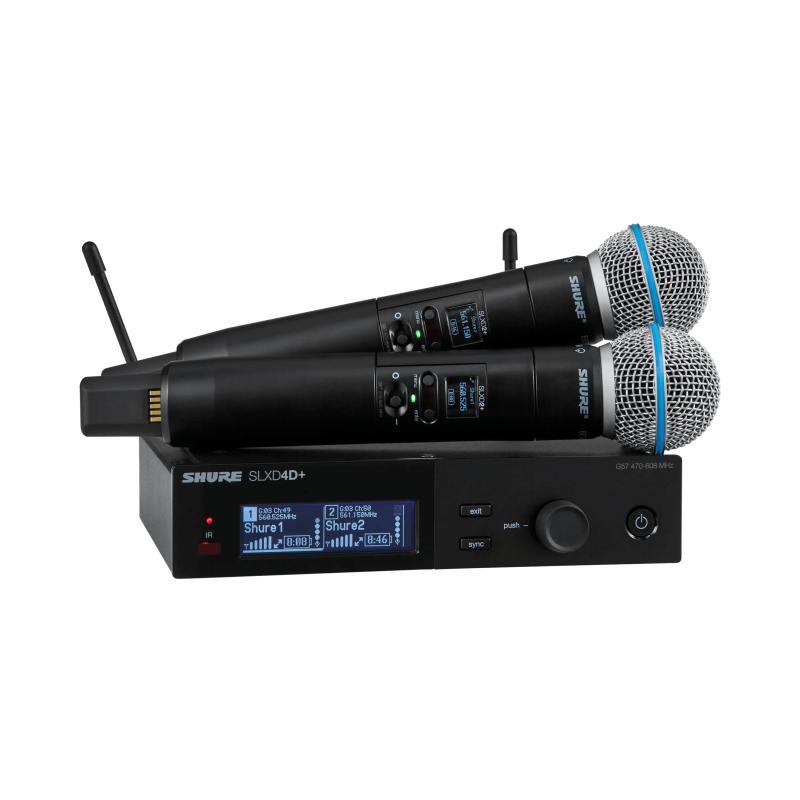 SLX-D+ Digital 2-Channel Wirel