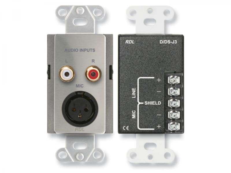 Mic/Line Input Assembly - XLR,