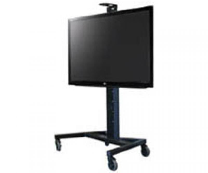 S 50-90" FP Floor Stand Black