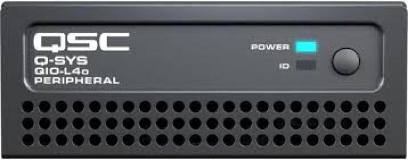 Q-SYS peripheral providing 4 l