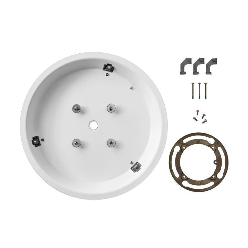 Hard ceiling flush mounting ac