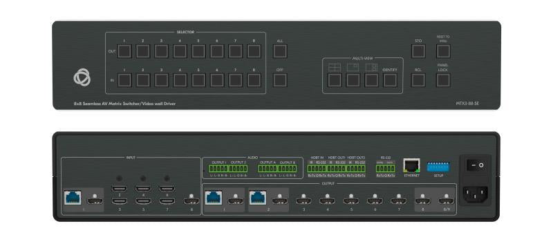 8x8 Seamless Matrix Router, 3X