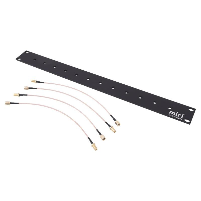 1U 19" panel assembly for up t