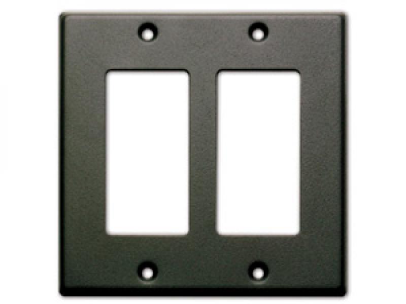 Double Cover Plate - black