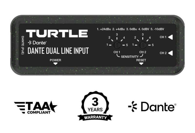 Dante Dual Channel Analog Line