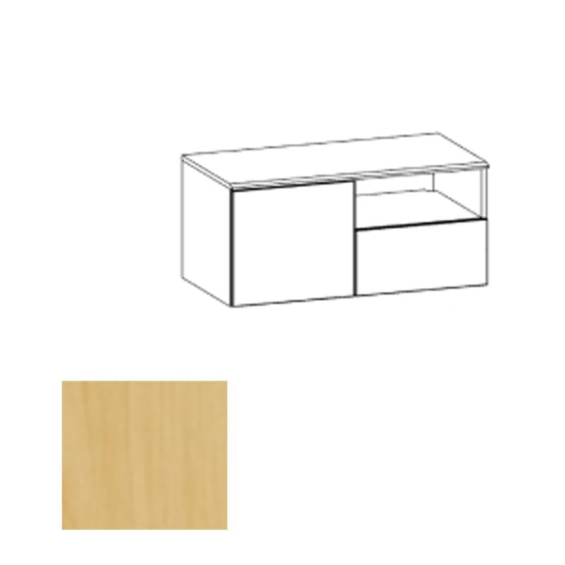 Wall Mounted Credenza Left Doo
