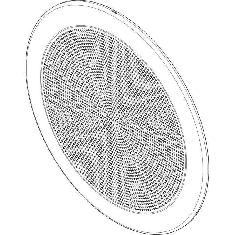 Full capture marine grille wit