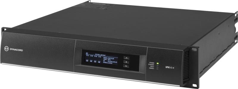 DSP power amplifier 4x2500W wi
