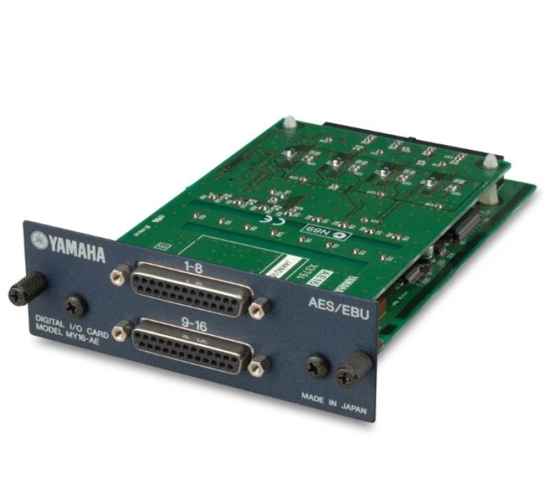 16-CH, AES/EBU I/O Card