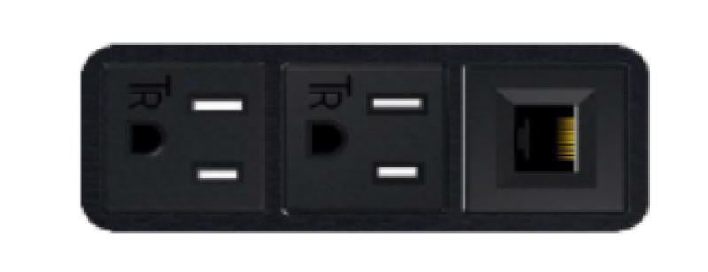 Flush Power+data Panel