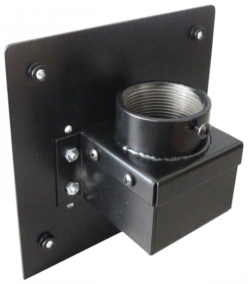 Black Finish Pole Mount Back P