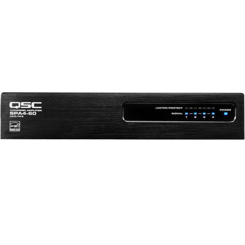 QSC 4 channel amp 1/2 RU