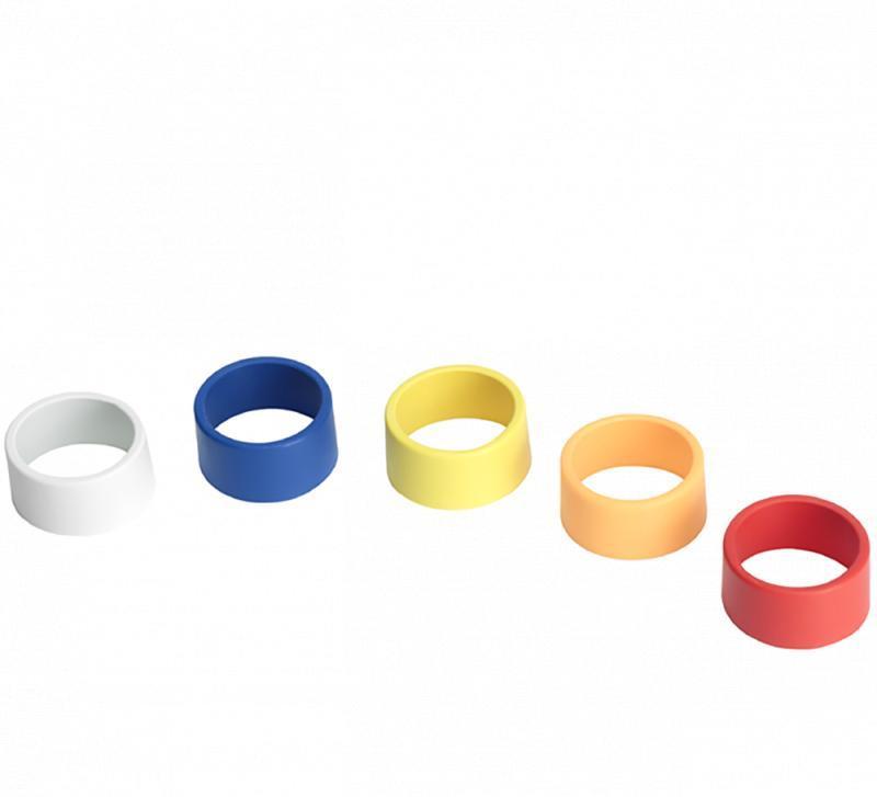 One Each Blue, Red, Yellow, Wh
