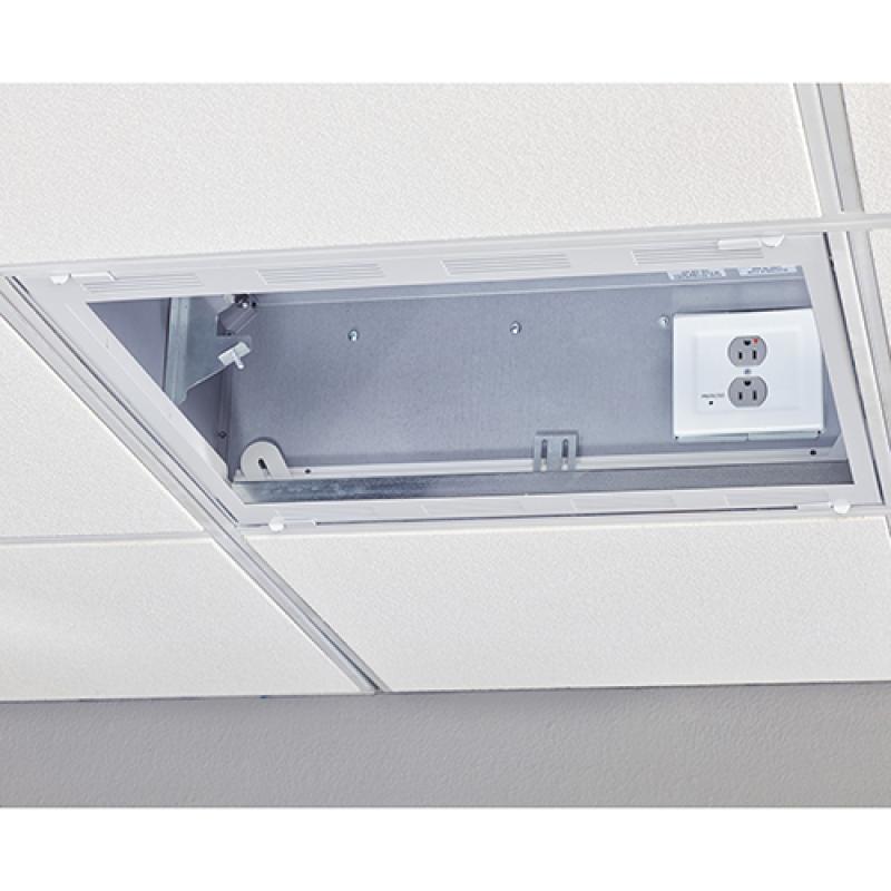 CEILING STORAGE BOX 2X2 W/POWE