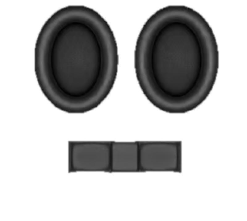 Replacement set of 2 pcs. ear
