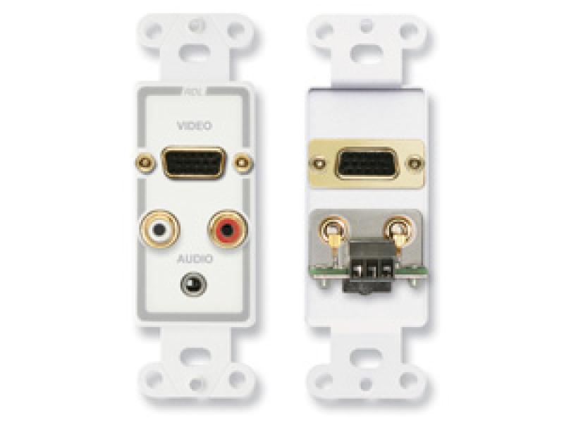 Audio/Video Decora Jack Panel
