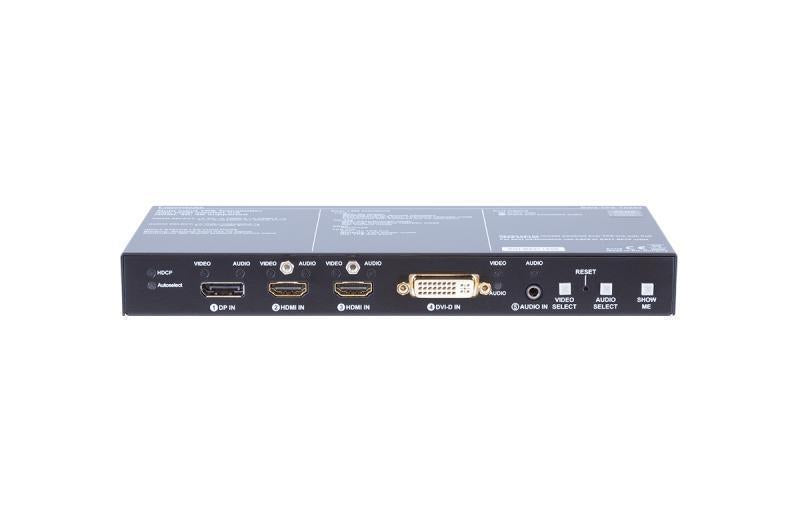DP1.1, DVI, 2x HDMI1.4 + Ether