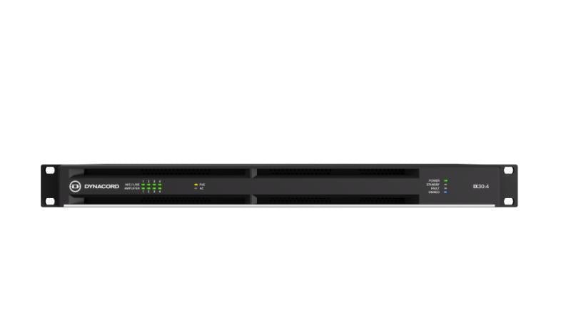 4-channel networked DSP amplif