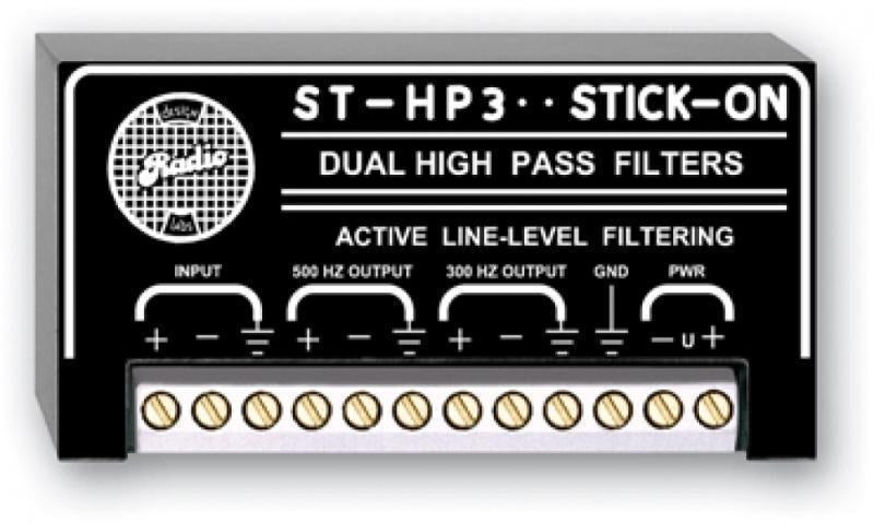 Dual High-Pass Filters 300 Hz