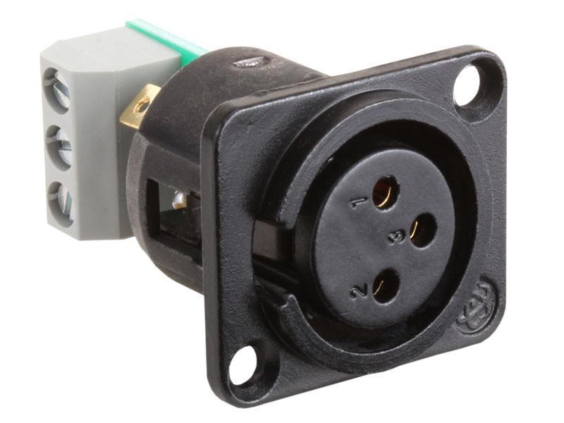XLR Female Jack Assembly