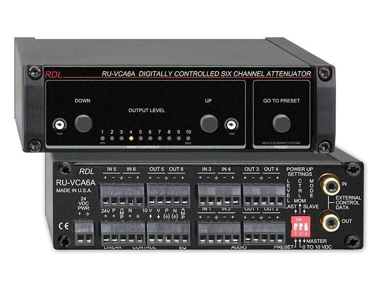 Digitally Controlled 6 Channel