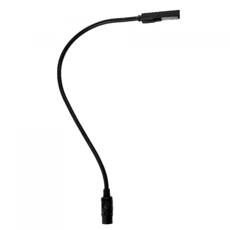 18" LED Gooseneck Lamp w/XLR