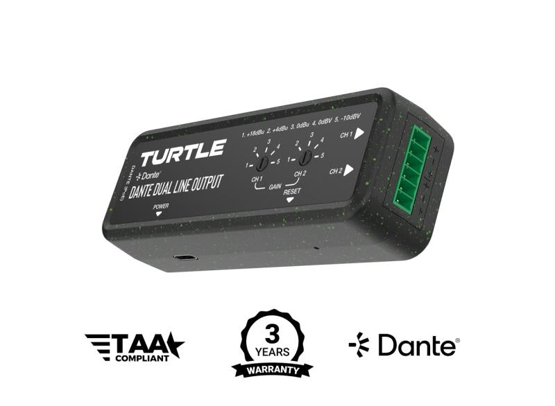 Dante Dual Channel Analog Line