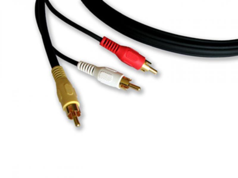 35' 3 RCA (M-M) 1-V/2-A Cable
