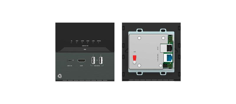4K60 4:4:4 USB-C Wall-plat