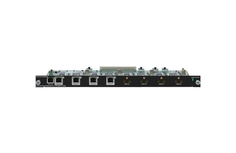 4 channel HDBaseT and 4 channe